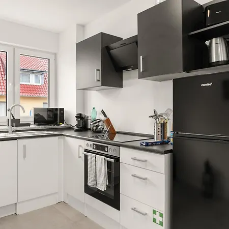Apartmán Livesto Im Zentrum Bad Driburgs - Modern, Parkplatz, Terrasse, Switch, Smarttv Fuer Familien Und B2b *