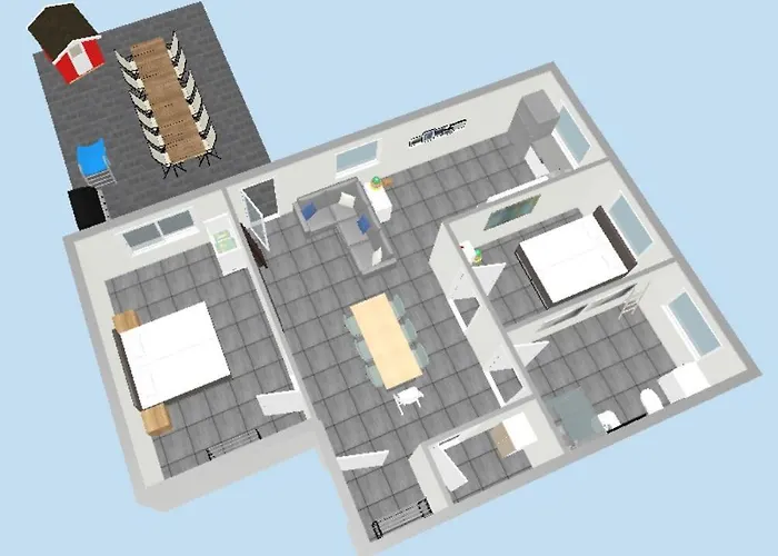 Easycastle 6p Terasse Switch Tv * Bad Driburg